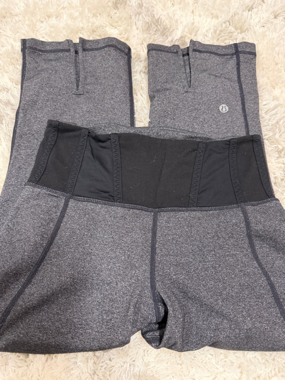 lululemon athletica gather & crow crop leggings